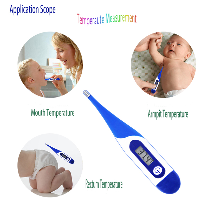 Household Contact Ear Thermometer Human Body Baby Adult Temperature Probe
