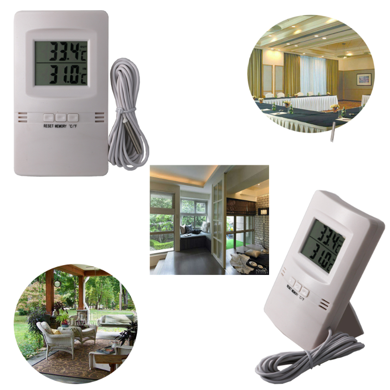 Hot Sale Temperature Grade Test Indoor Outdoor Thermometer