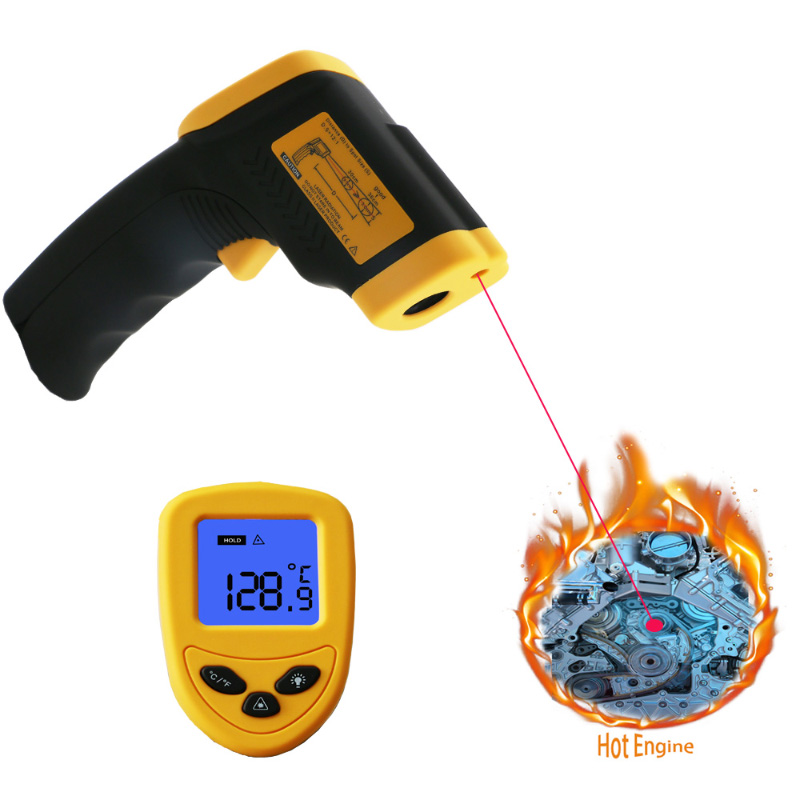 Popular Hot Sale Product Laser Temperature Gun Infrared Industrial Thermometer