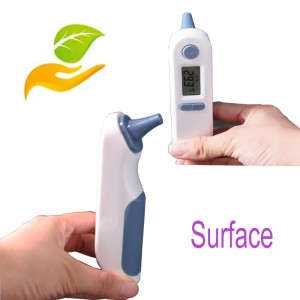 Clinical Forehead and Ear Baby Infrared Fever Temperature Measuring Thermometer