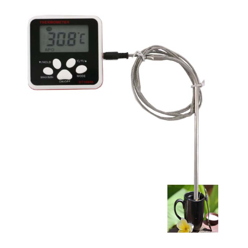 Long Wire and Probe a Food Thermometer Can Have a Variance of Temperature Alarm