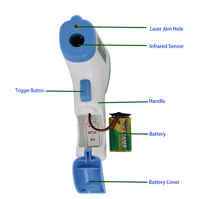 Animal Temperature Measuring Thermometer with High Temperature in Livestock Farm