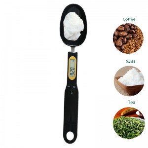 Household Power Supply 3V CR2032 Spoon Scale Kitchen Food  Measuring Color Black white Usage