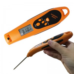 Digital Kitchen Microwave Instant Read Meat  Thermometer With Stainless Steel Probe