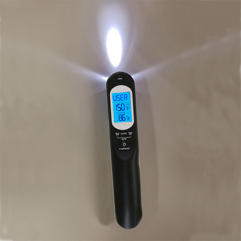 Quality Chinese New Product Cooking Kitchen Food Voice Digital Thermometer with Flashlight and USB