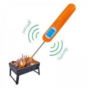 2019 New Design Some Parts of Digital Thermometer to Measuring All Kinds of Meat Thermometer with Clock and Timer